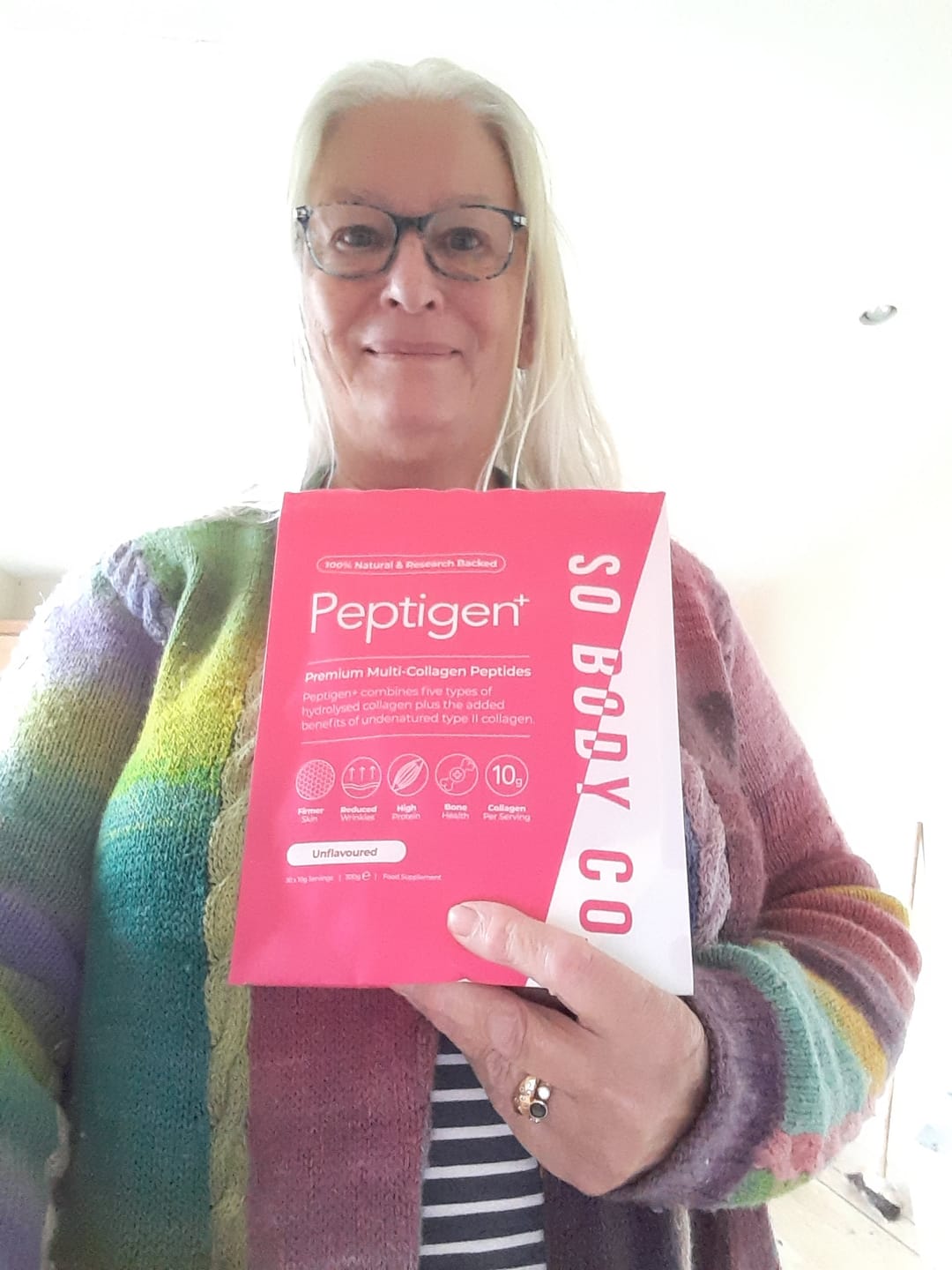 Customer photo review of 30 Days Of Age Defying Multi-Collagen