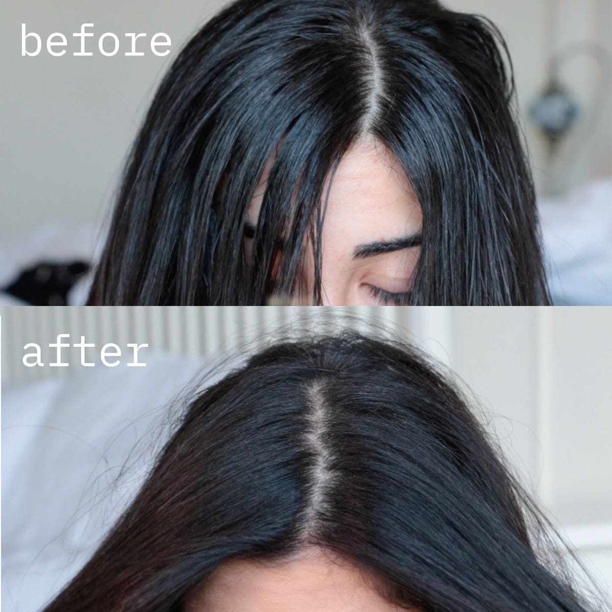 Customer photo review of Oil-Control Volumizing Shampoo Bar
