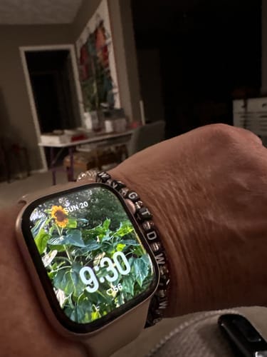 Customer photo review of When you go through deep waters, I will be with you. VERSELET®