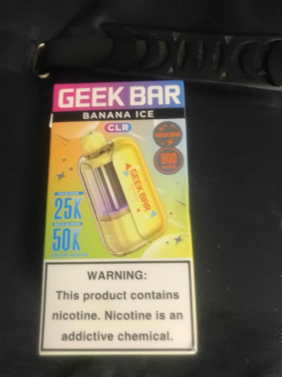 Customer photo review of Geek Bar CLR 50K