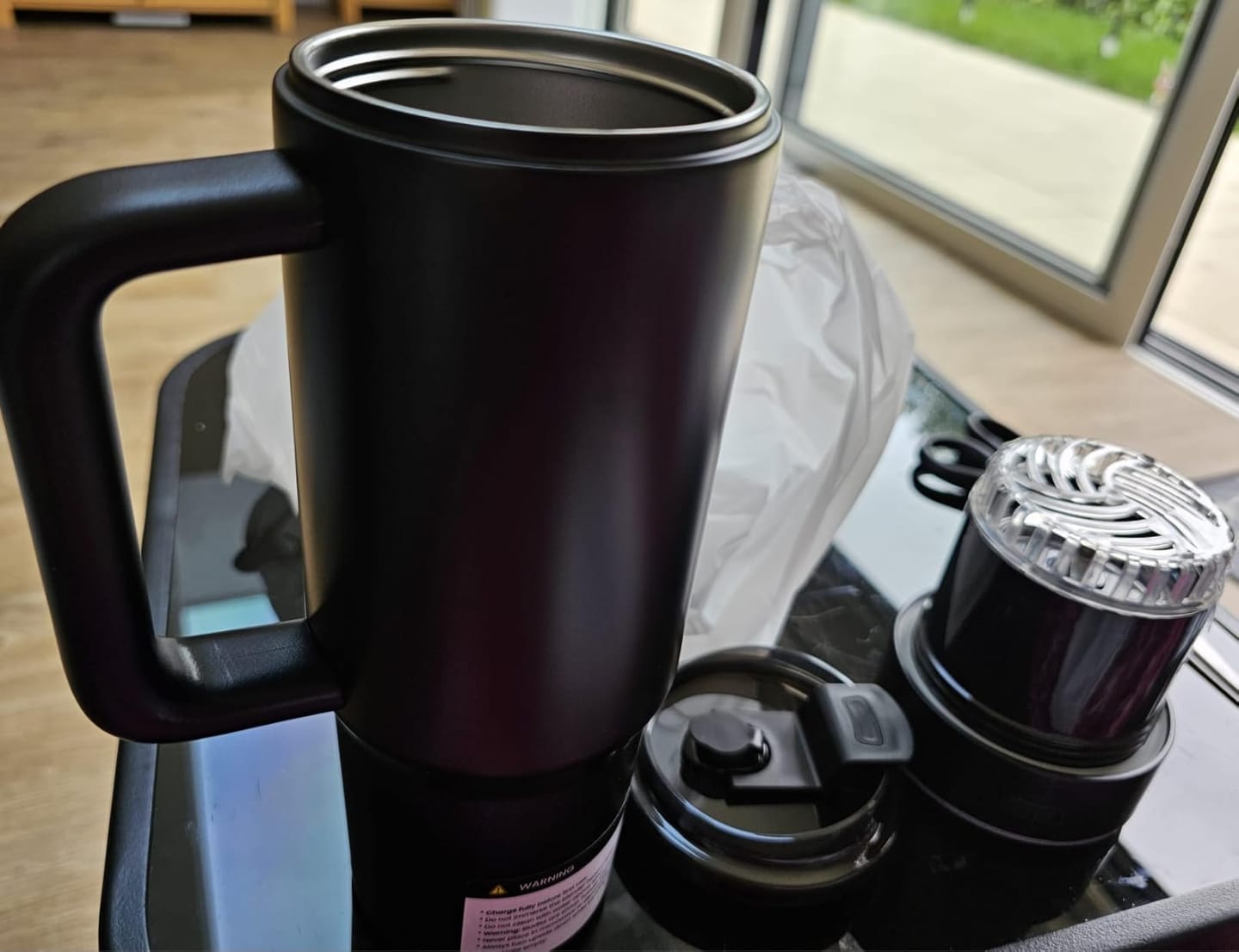 Customer photo review of f600 Stainless Steel Portable Blender