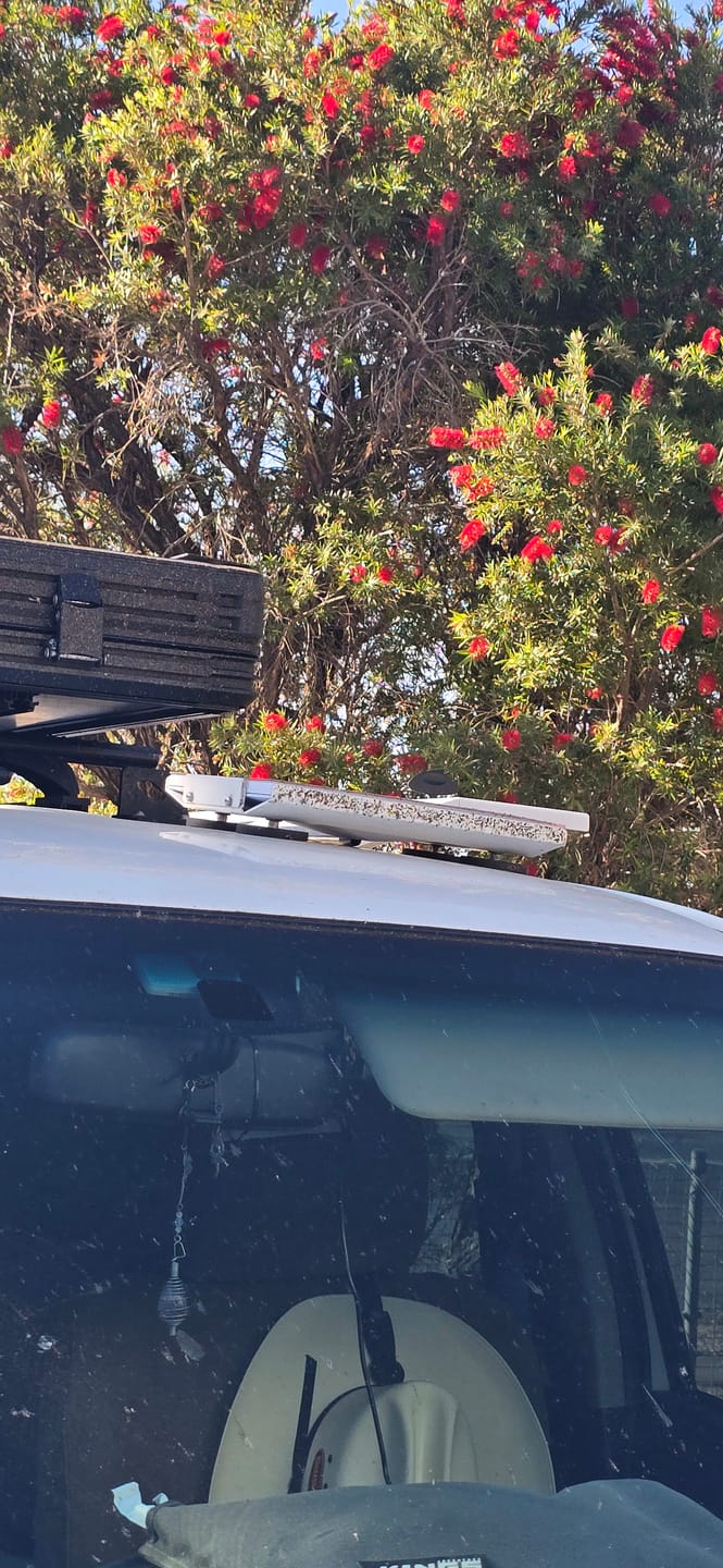 Customer photo review of NomadLink Magnetic Roof Mount
