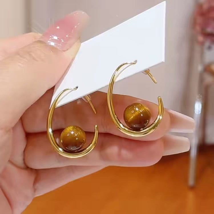 Customer photo review of Marta Earrings