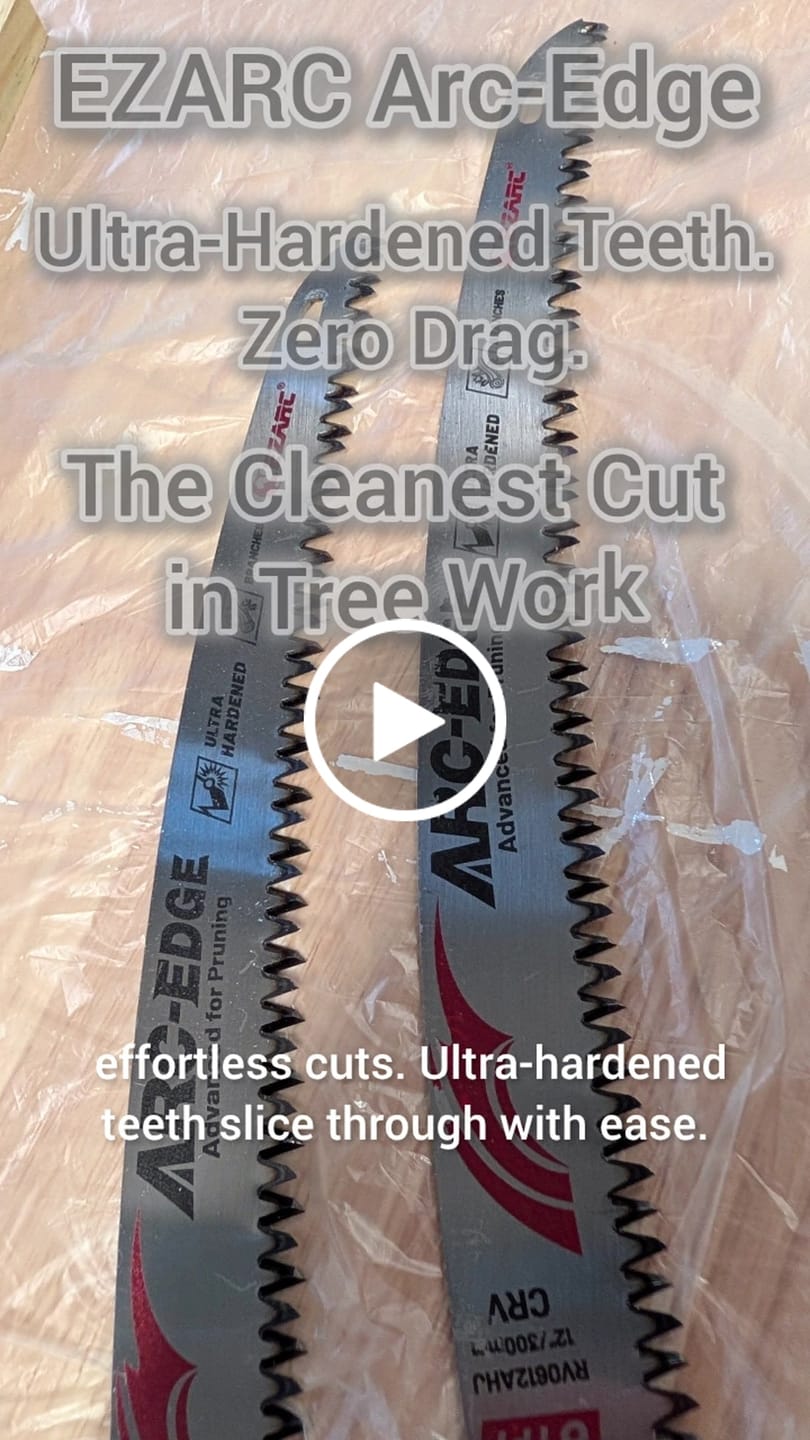 Customer video review of Tree Trimming/Wood Cutting – Japanese Teeth Arc Edge 6 TPI Reciprocating Saw Blade