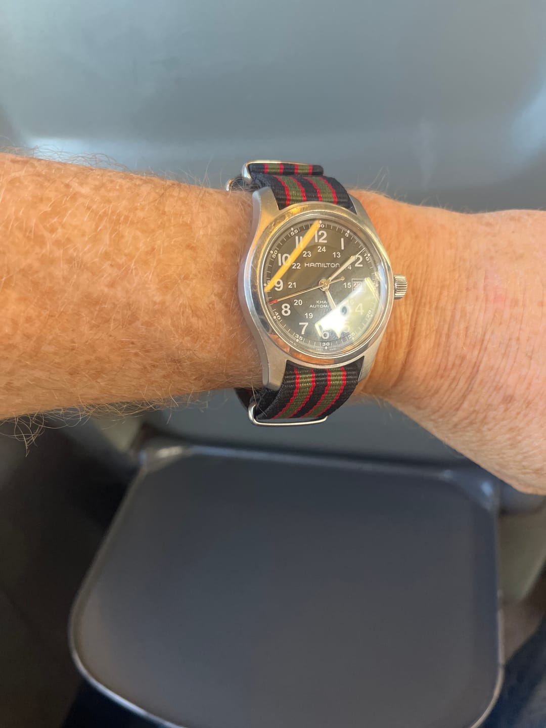 Customer photo review of Classic Military Style Strap - Vintage James Bond