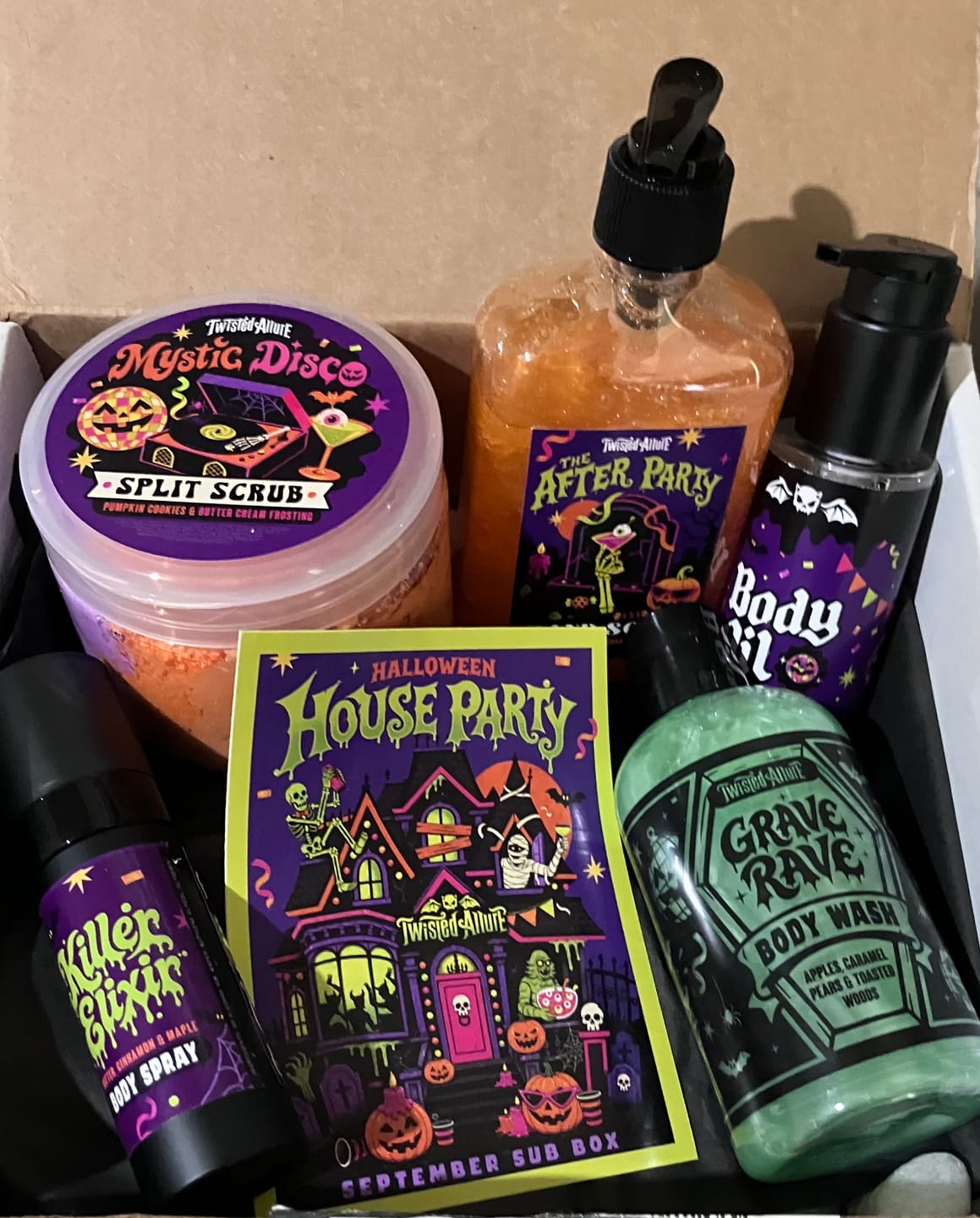 Customer photo review of Monthly Subscription Box