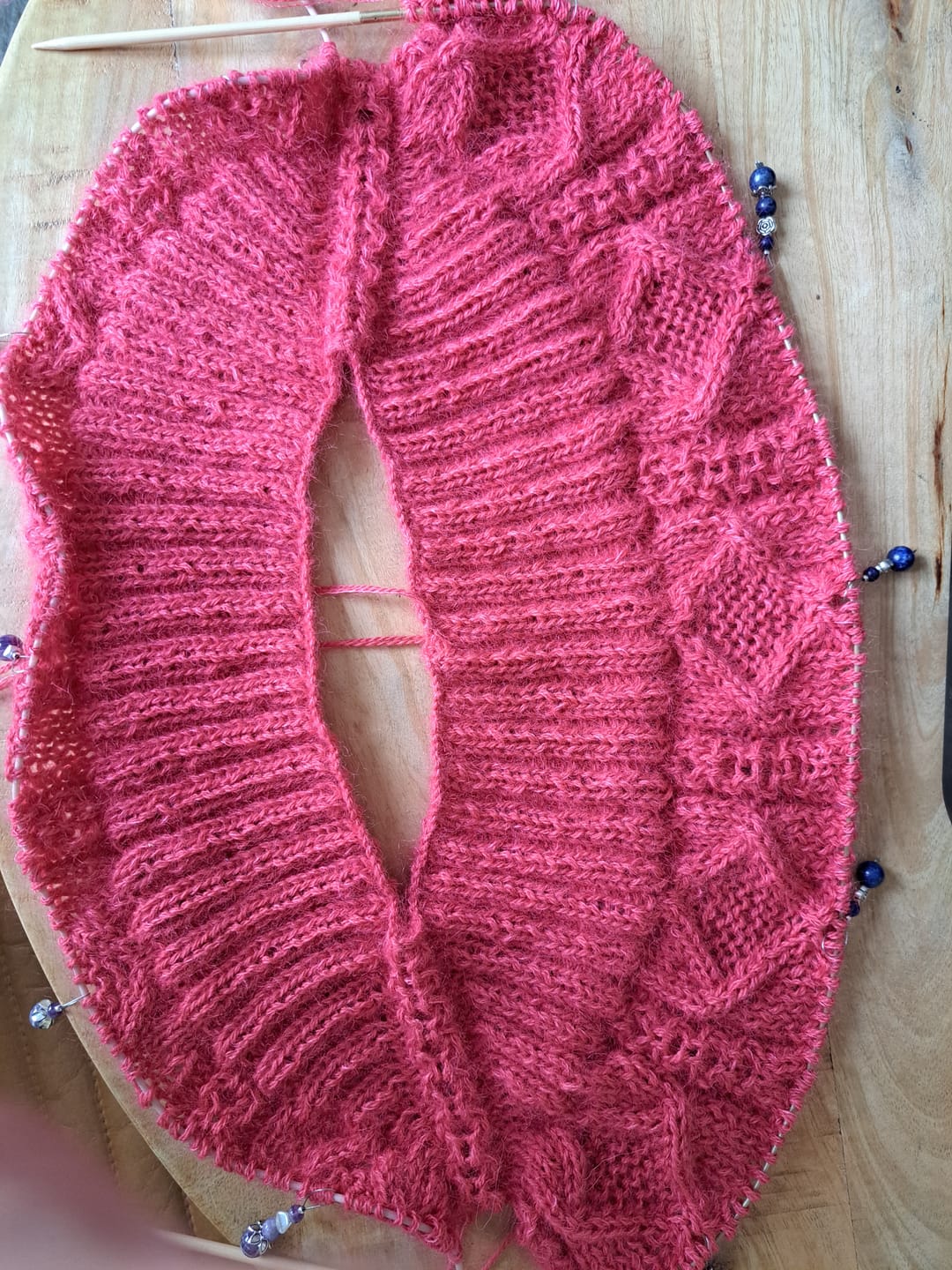 Customer photo review of MOHAIR BLISS
