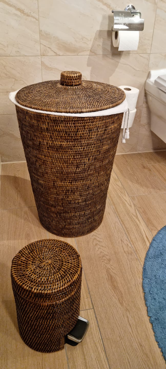 Customer photo review of Pedaleimer Basket TE Rattan