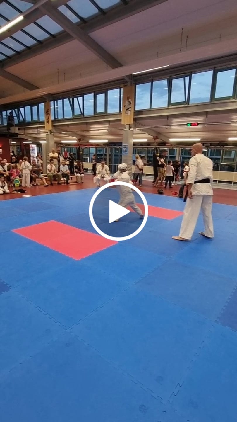 Customer video review of Karate Tournament Head Guard