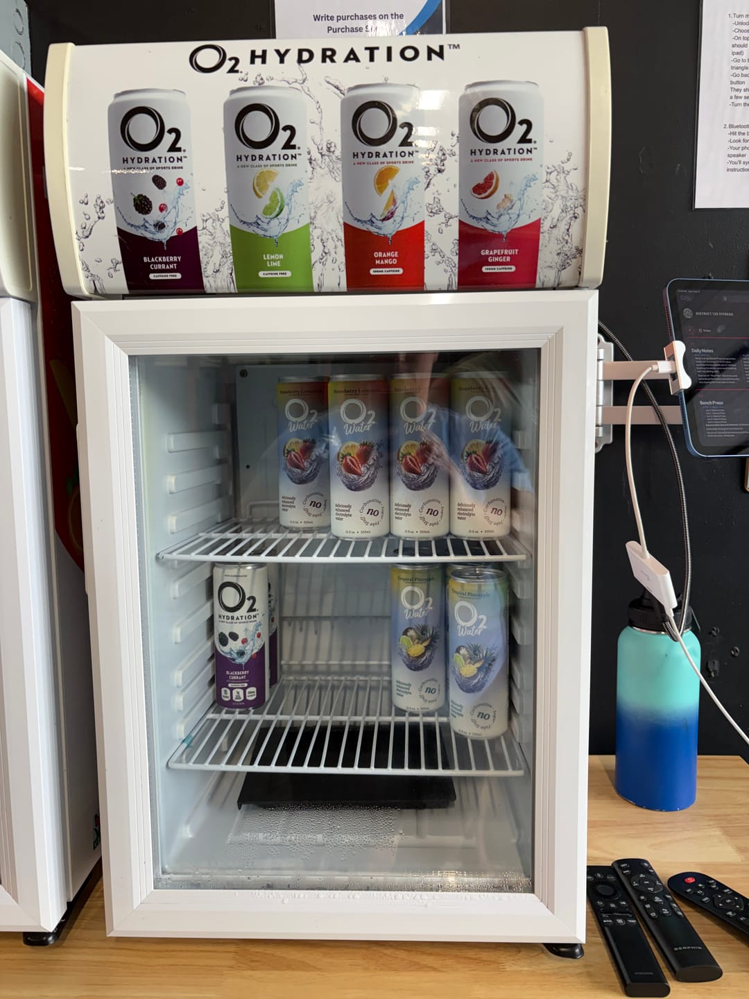Customer photo review of O2 Water Variety Pack