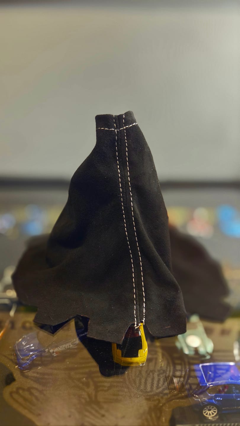 Customer photo review of Deadstock German Goat Suede - Limited Availability | FINAL SALE