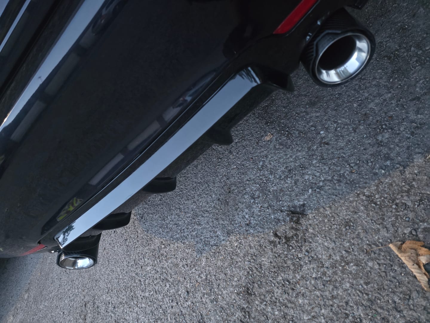 Customer photo review of Carbon Fibre Exhaust Tips