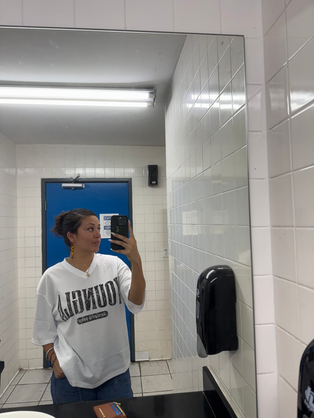 Customer photo review of 4187 - Varsity Football Cropped Jersey