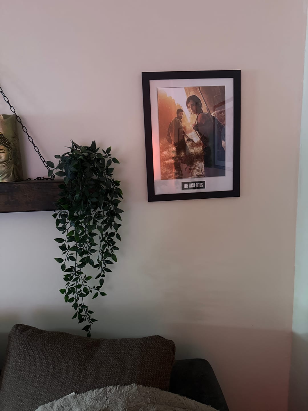 Customer photo review of The Last of Us Innrammet Bilde 30 x 40 cm