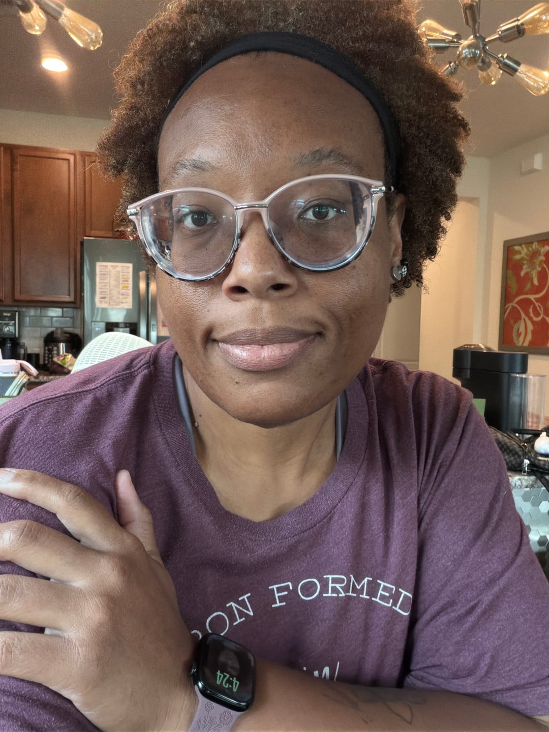 Customer photo review of Vera Eyeglasses
