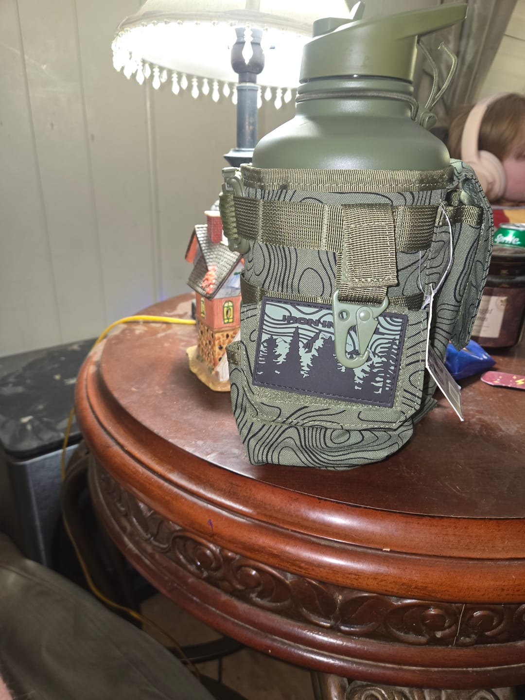 Customer photo review of 64oz Battle Bottle Water Bottles