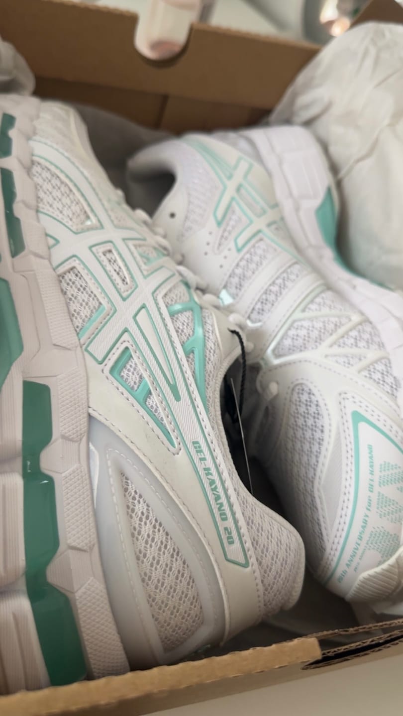 Customer photo review of Asics Gel Kayano 20 'Illuminate Mint'