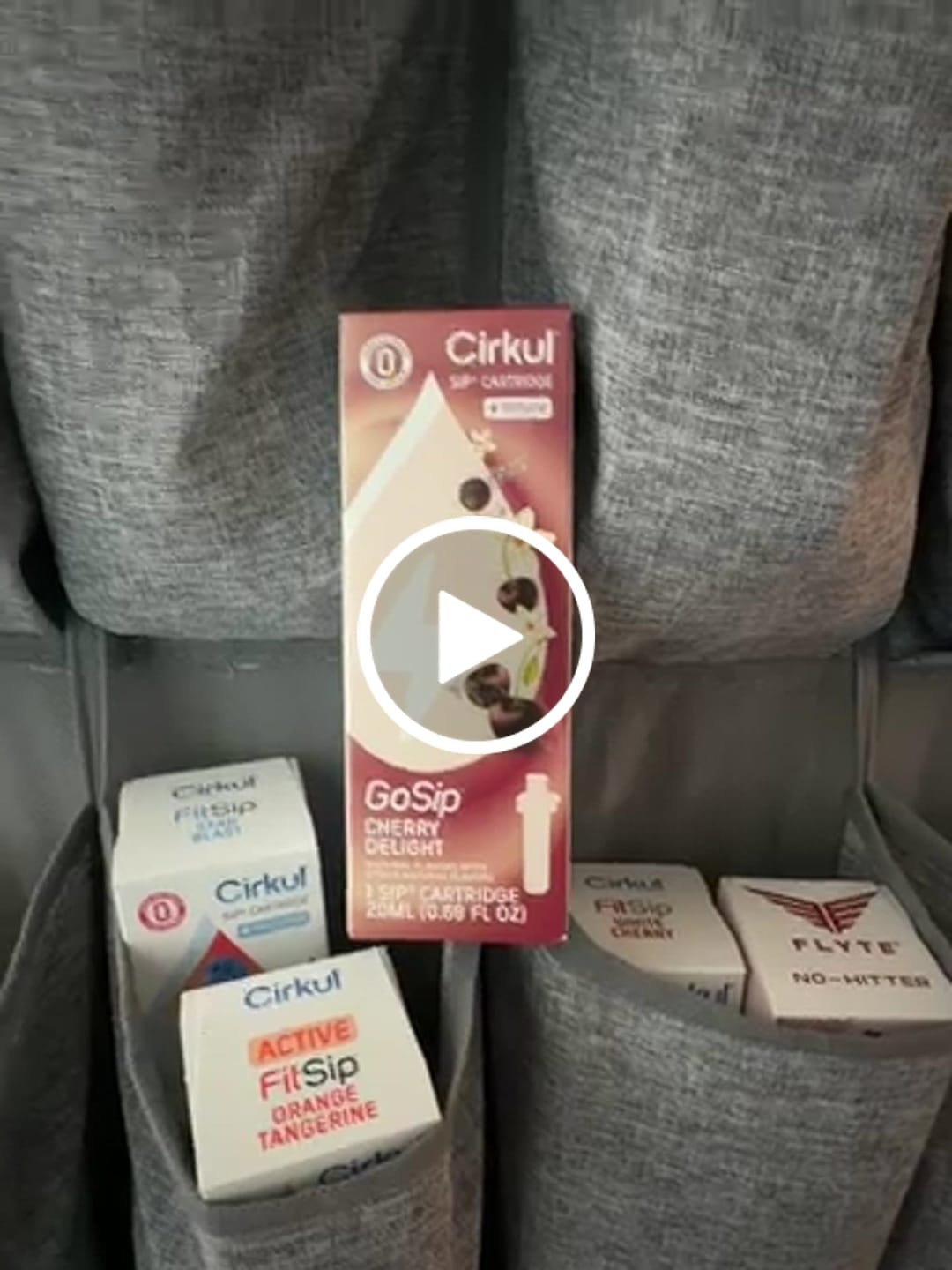 Customer video review of GoSip Cherry Delight