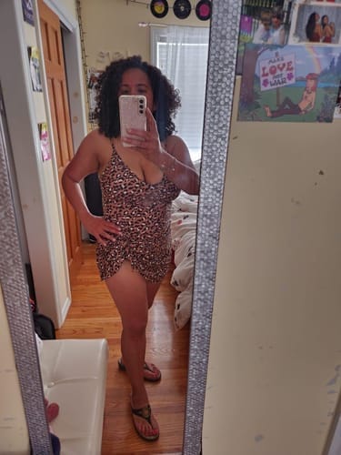 Customer photo review of Emoswim - Damen Bauchweg Slim Fit Badeanzug