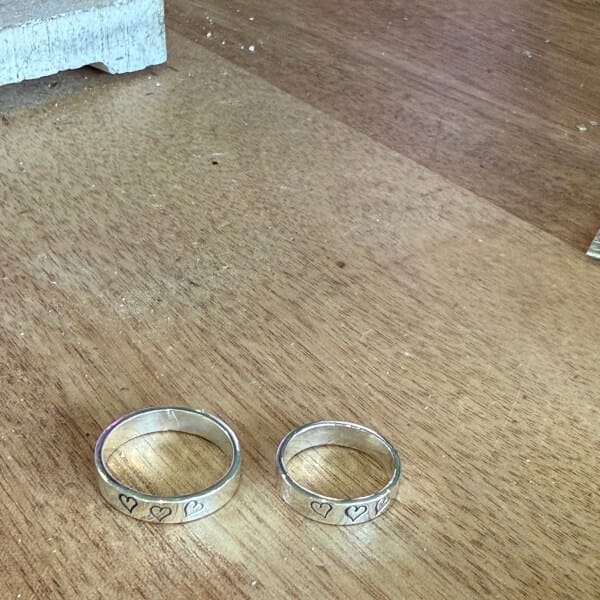 Customer photo review of Ring Making Classes