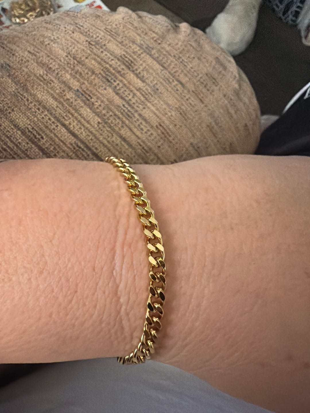 Customer photo review of Cuban Bracelet (5mm)