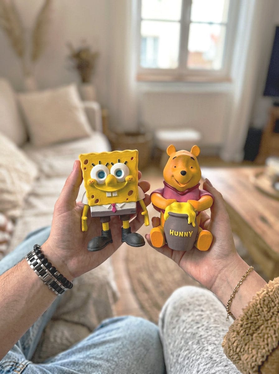 Customer photo review of Paintify 3D Figür Boyama Kiti