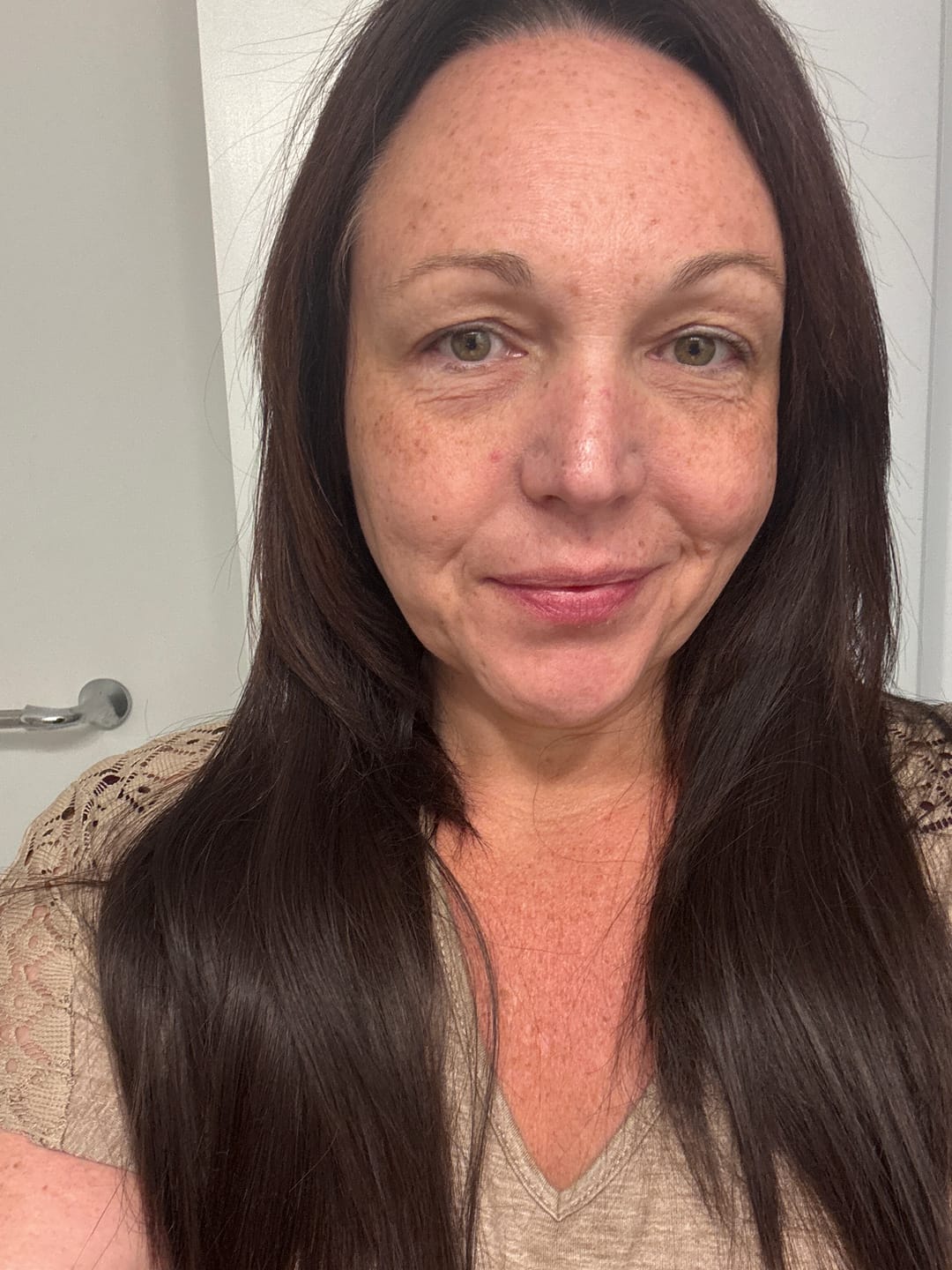 Customer photo review of High Quality Halo Hair Extensions