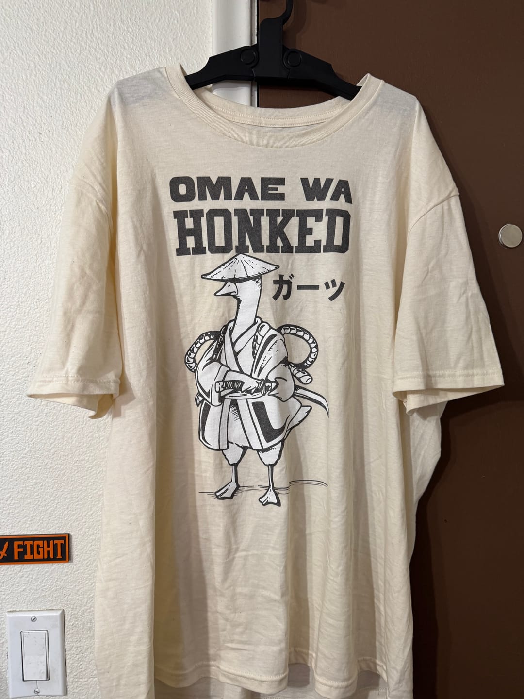 Customer photo review of Omae Wa Honked ❀ T-shirt