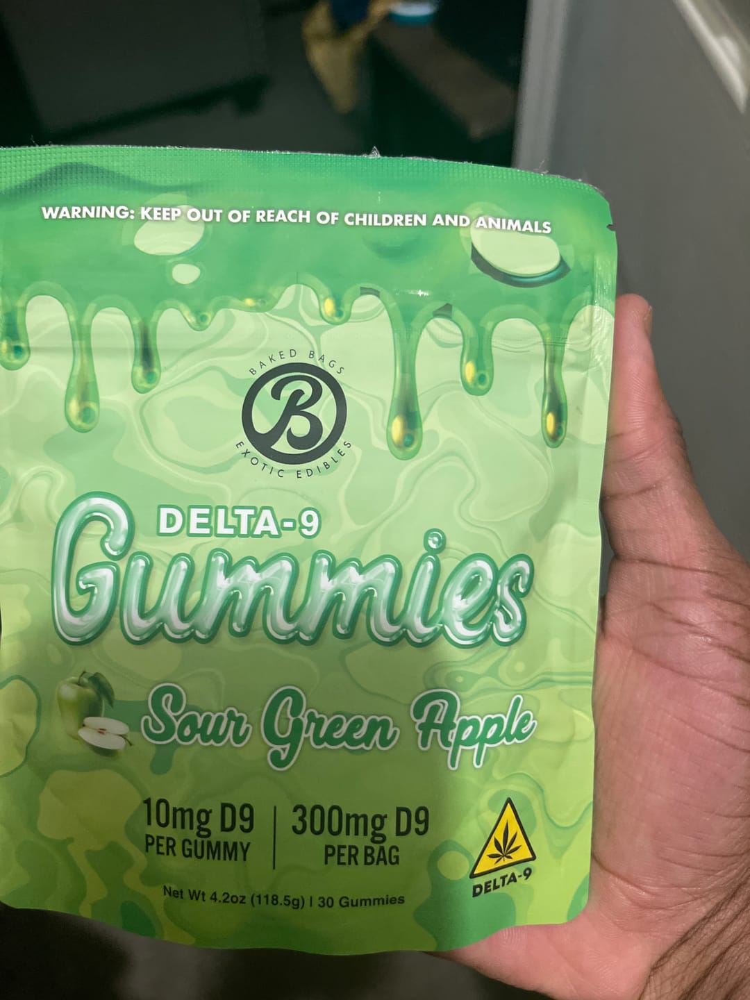 Customer photo review of GUMMIES - SOUR GREEN APPLE