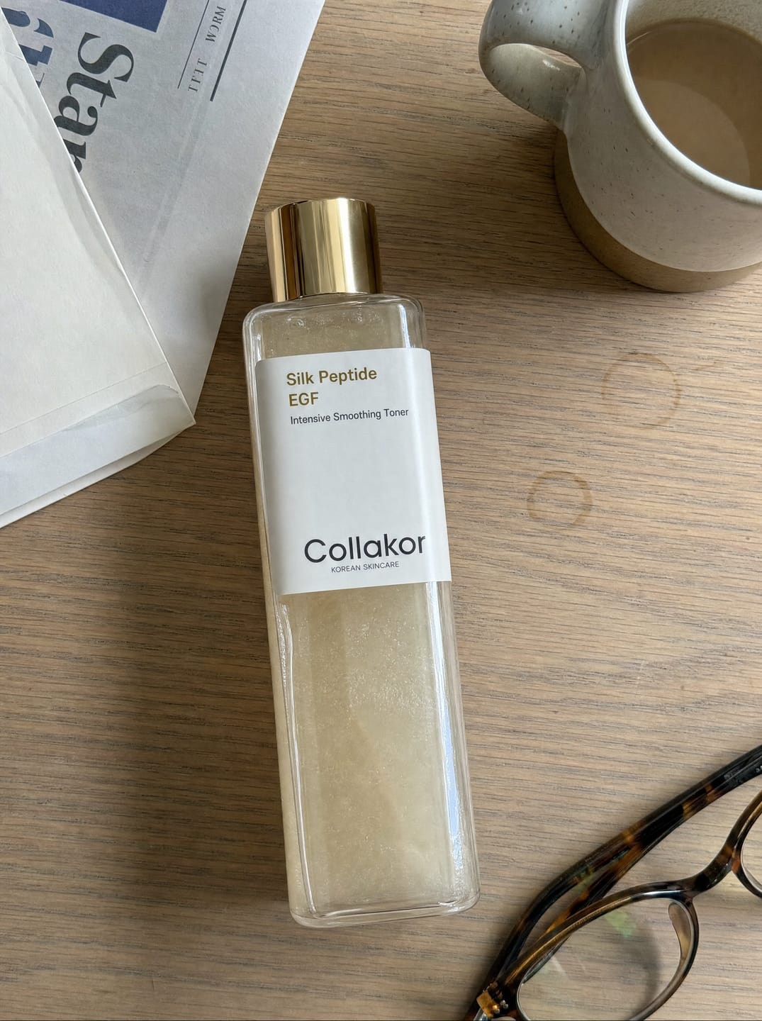 Customer photo review of Silk Peptide EGF Toner