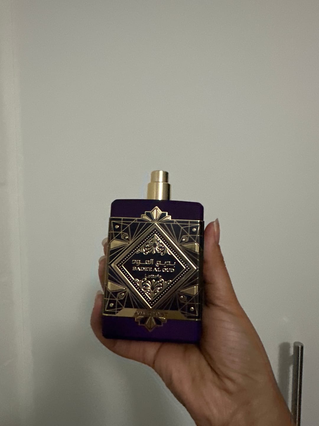 Customer photo review of Bade'e Al Oud Amethyst Lattafa Perfumes
