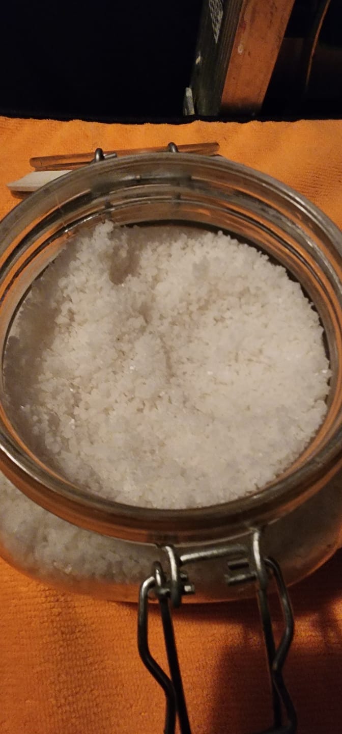 Customer photo review of Hand Harvested Kosher Mineral Salt