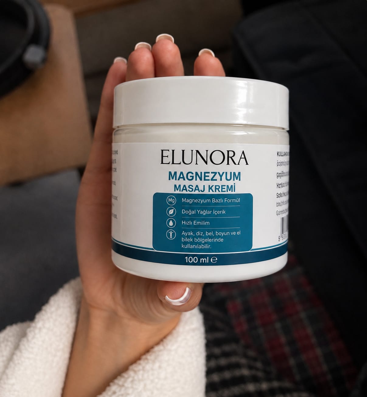 Customer photo review of Magnezyumlu Ağrı Rahatlatıcı Masaj Kremi
