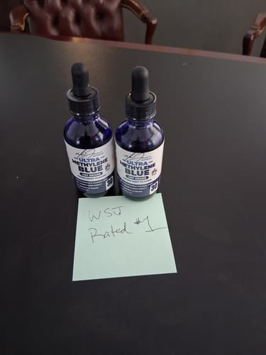 Customer photo review of Ultimate Morning Protocol - Methylene Blue + Colostrum