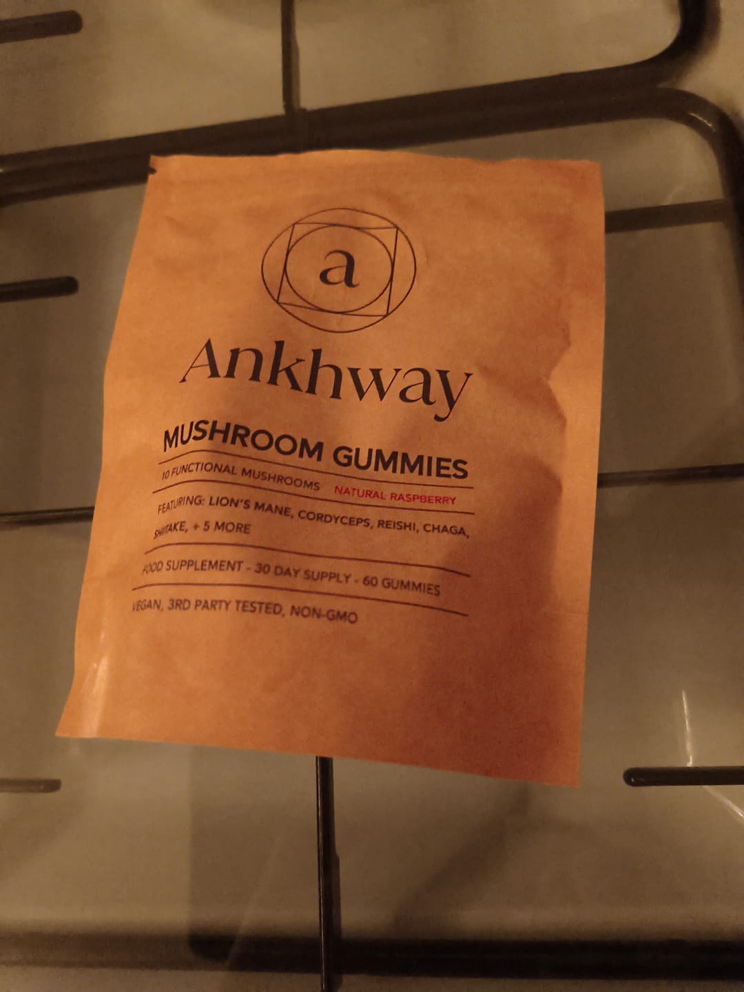 Customer photo review of Mushroom Gummies