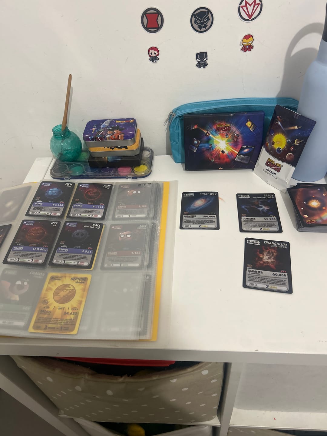 Customer photo review of SolarCards Booster Pack 2nd Edition