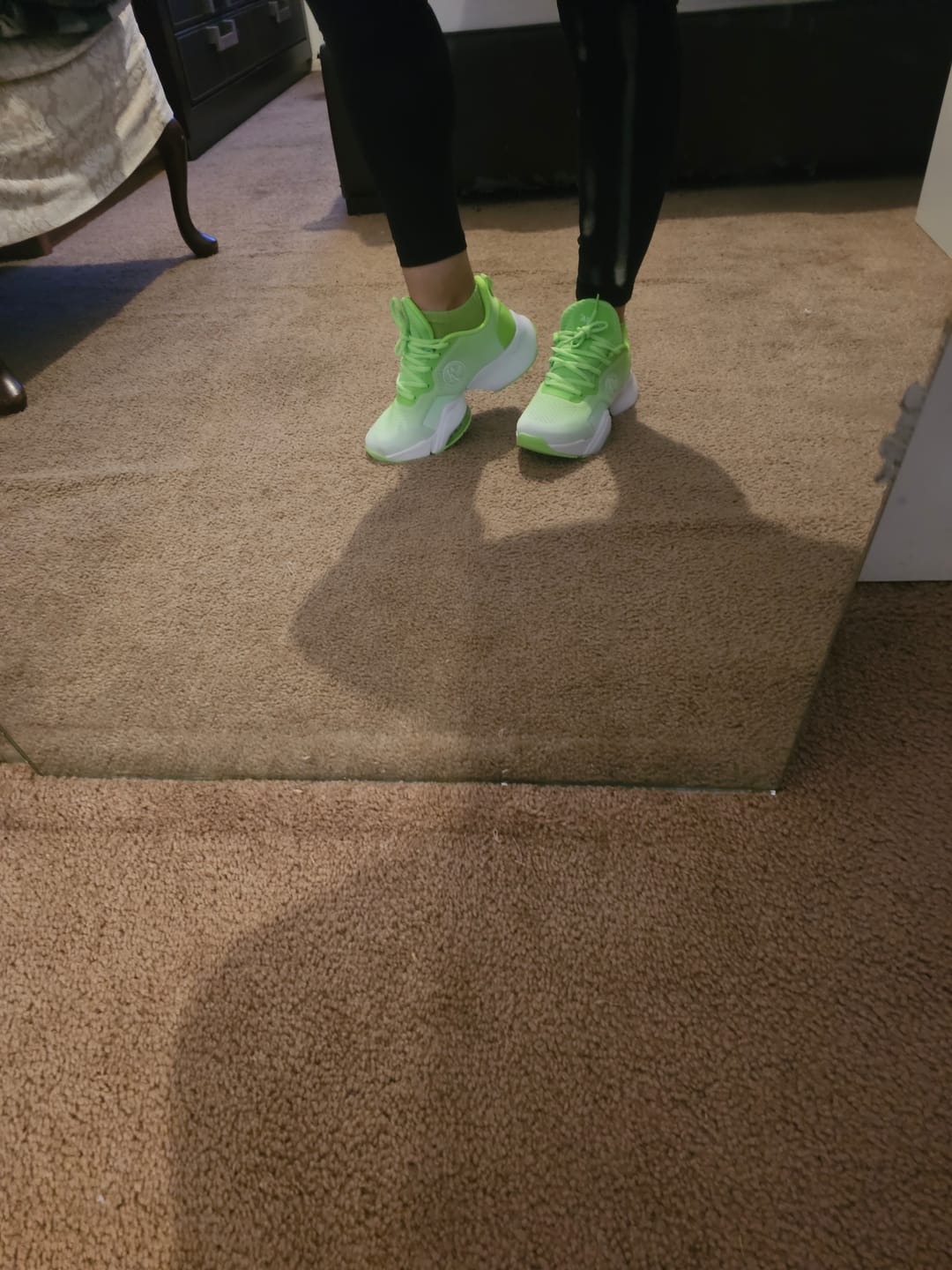 Customer photo review of Zumba Air Stomp Lite - Green