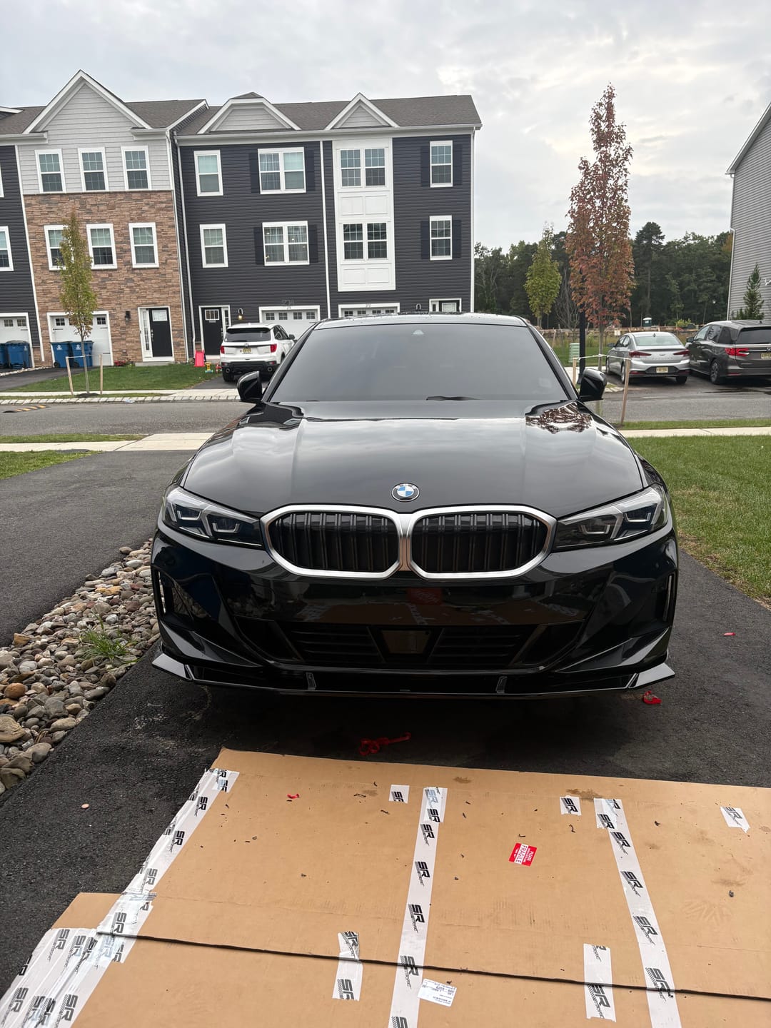 Customer photo review of For BMW 2023-2027 G20 3 Series 330i LCI Vten Front Splitter Spoiler Lower Bumper Lip (1 PC)