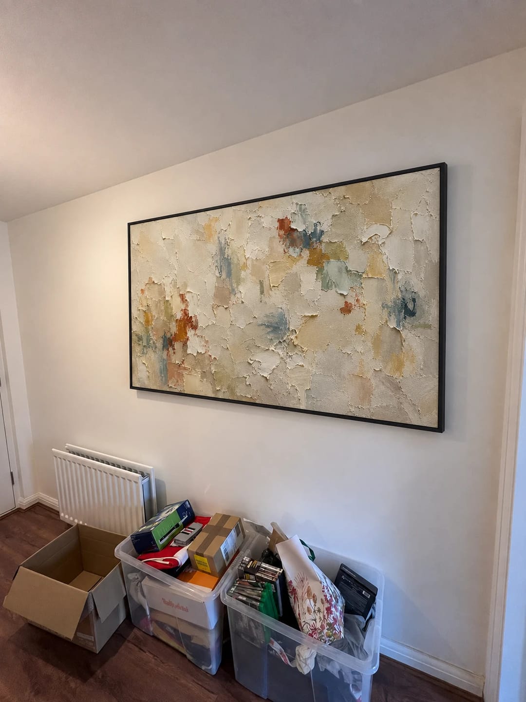 Customer photo review of Textured & Impasto Art｜Abstract Coastal Layers