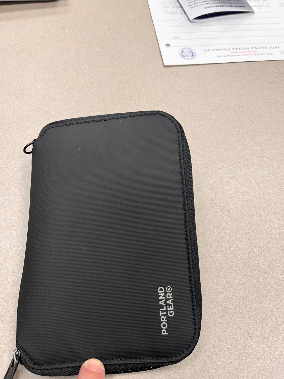 Customer photo review of Travel Wallet