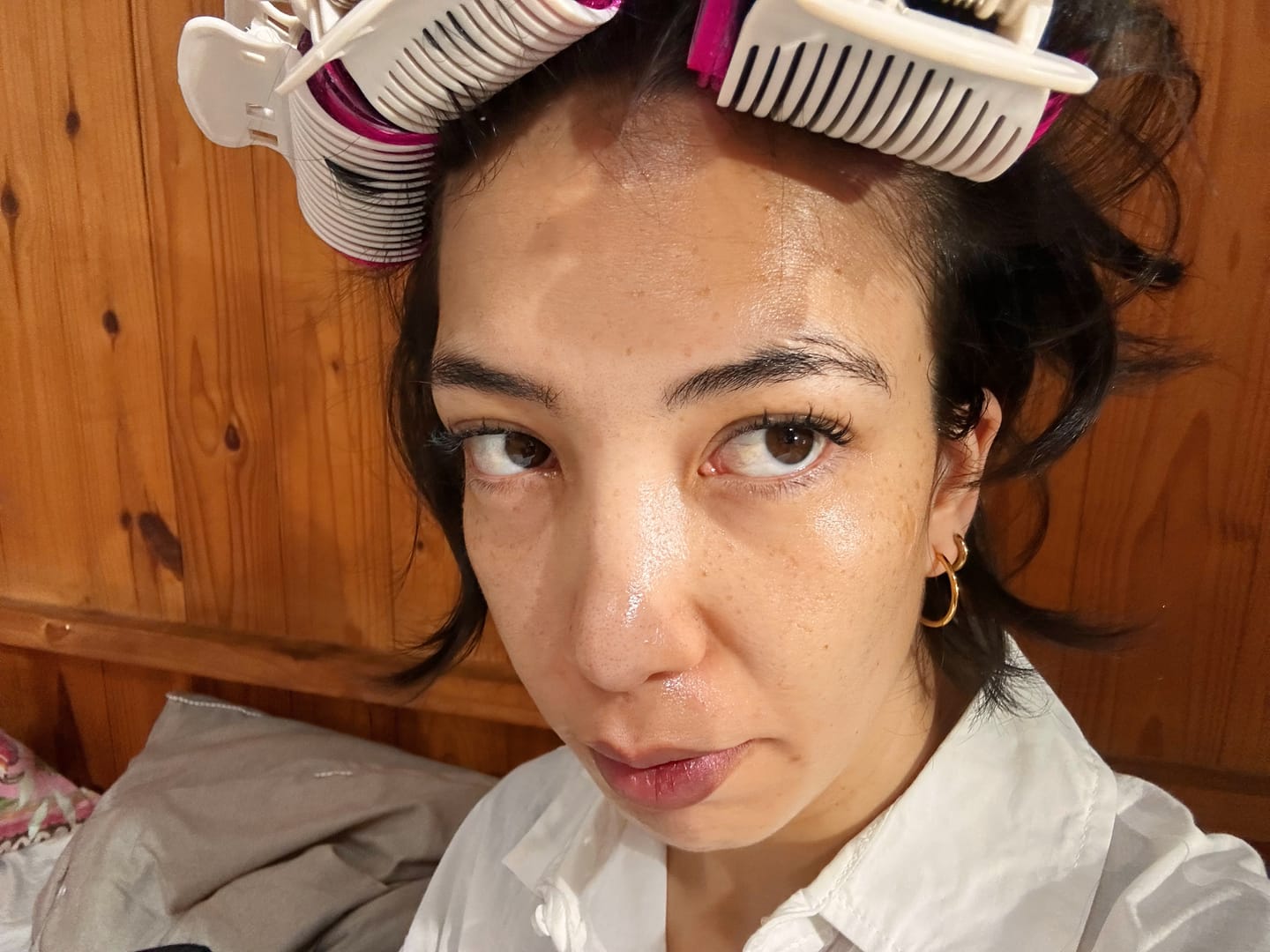 Customer photo review of Bloomy Lash Kit