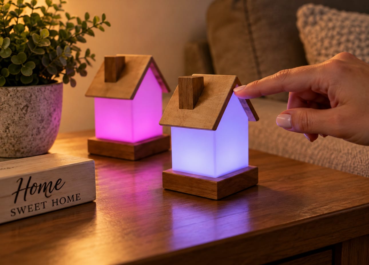 Customer photo review of Modern Home Lamp