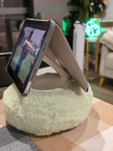 Customer photo review of Support Douillet – Le compagnon idéal pour vos moments détente