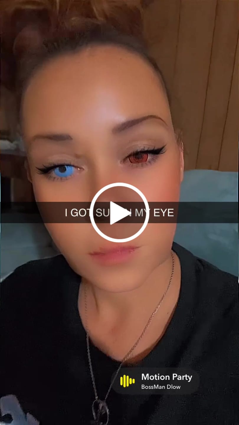 Customer video review of Ghoul Touka Red Anime Lens