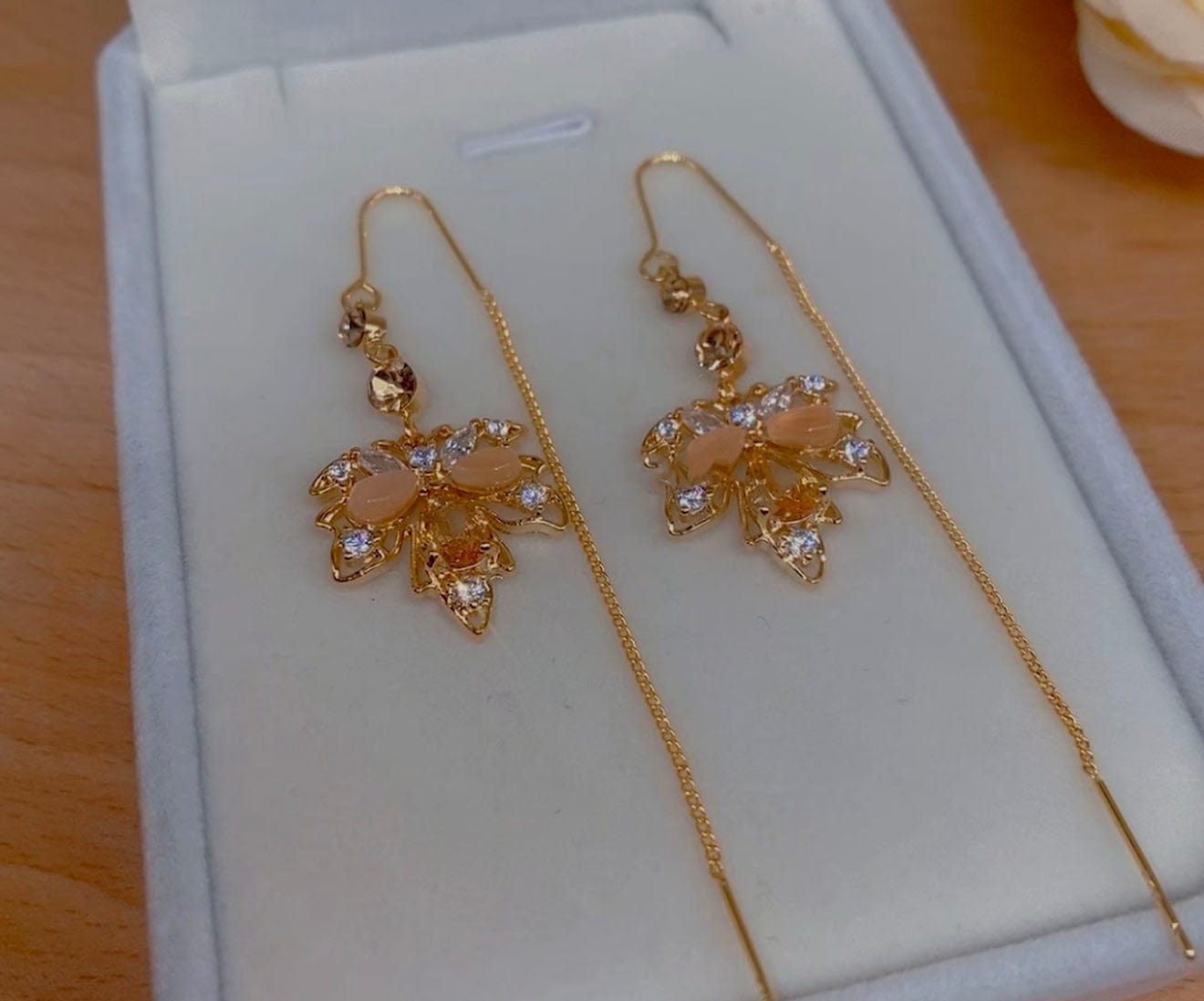 Customer photo review of Sherell Earrings