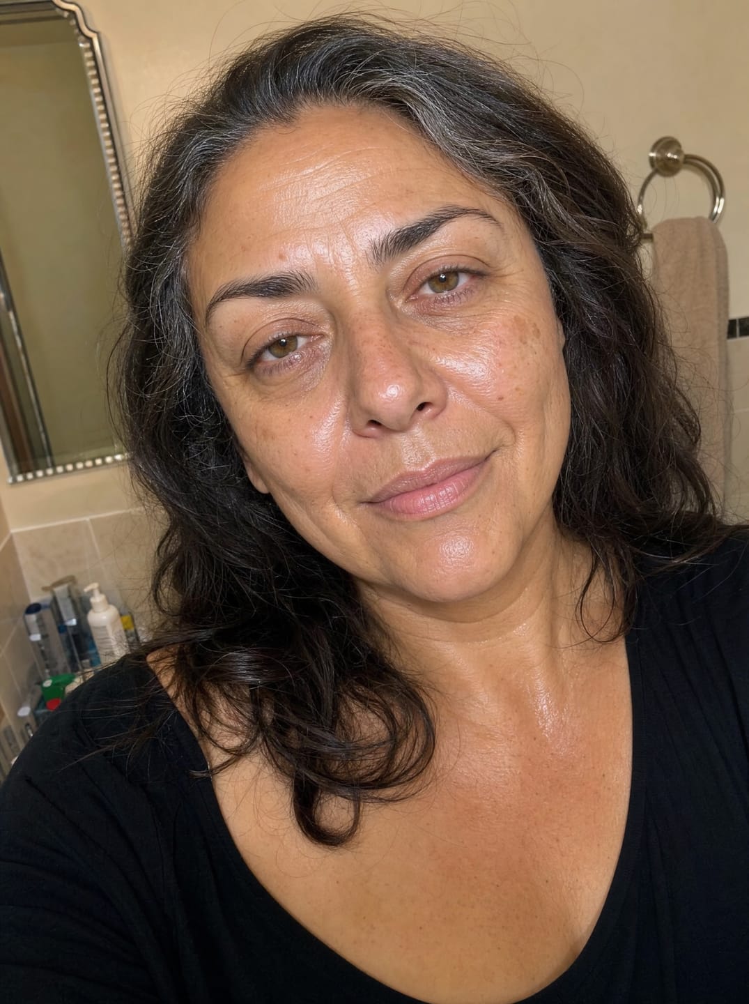 Customer photo review of Silk Peptide EGF Toner