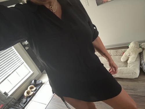 Customer photo review of Emoswim - Cover-Up Strandhemd mit Kordelzug