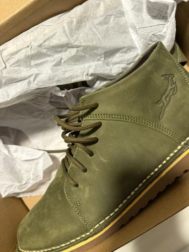 Customer photo review of Springboks X FOM Vellies - Military Olive