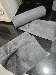Customer photo review of Microfiber Cleaning Roll- 50 Pcs- 25x25 CM- 1000 Times Washable