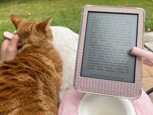 Customer photo review of Support Douillet – Le compagnon idéal pour vos moments détente